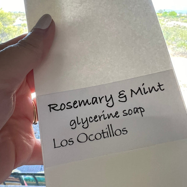 Los Ocotillos Rosemary & Mint Soap Box