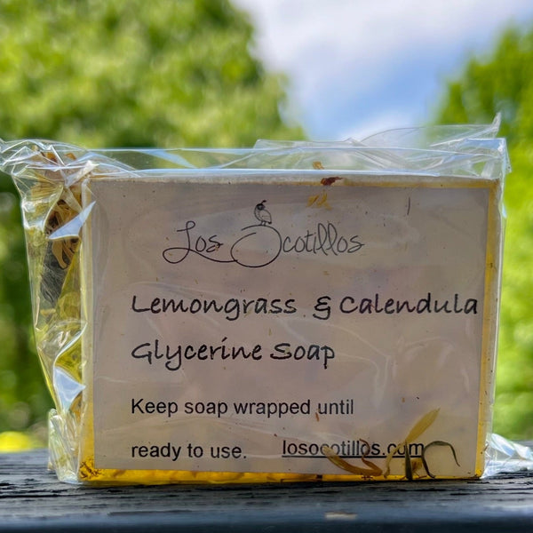 Los Ocotillos Lemongrass & Calendula Soap Box